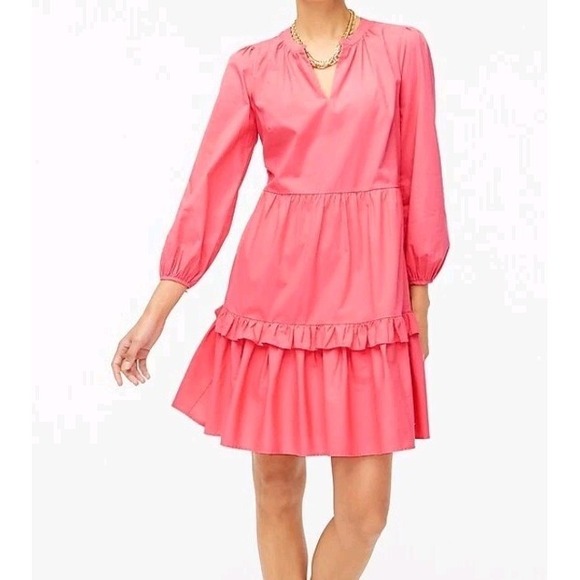J. Crew Factory Dresses & Skirts - J. Crew Factory Coral Pink Mini Dress